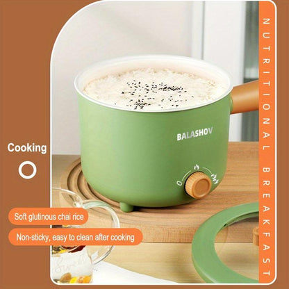 Electric Pot, Portable Non-Stick Pot with Handle, Kitchen Accessories Suitable for Cooking Italian Pasta, Noodles, Beef, Rice, Kitchen Cooking Supplies, Summer for Gift, Multifunctional Cooker, Kitchen Appliances, Multifunctional Hot Pot