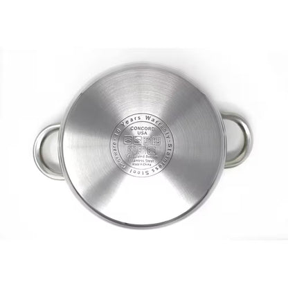 Premium 7-Piece Stainless Steel Cookware Starter Set