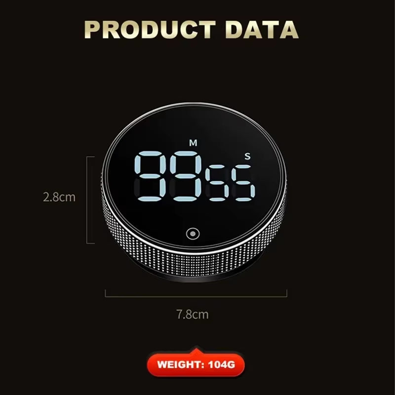 LED Magnetic Digital Kitchen Timer
