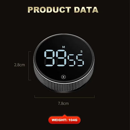 LED Magnetic Digital Kitchen Timer