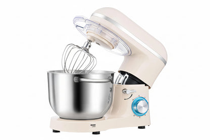 Aucma 6.5QT Stand Mixer with Upgraded Motor | 6-Speed Tilt-Head Electric Food Mixer with Stainless Steel Bowl Dough Hook Whisk & Beater for Baking & Mixing Kitchen Appliances