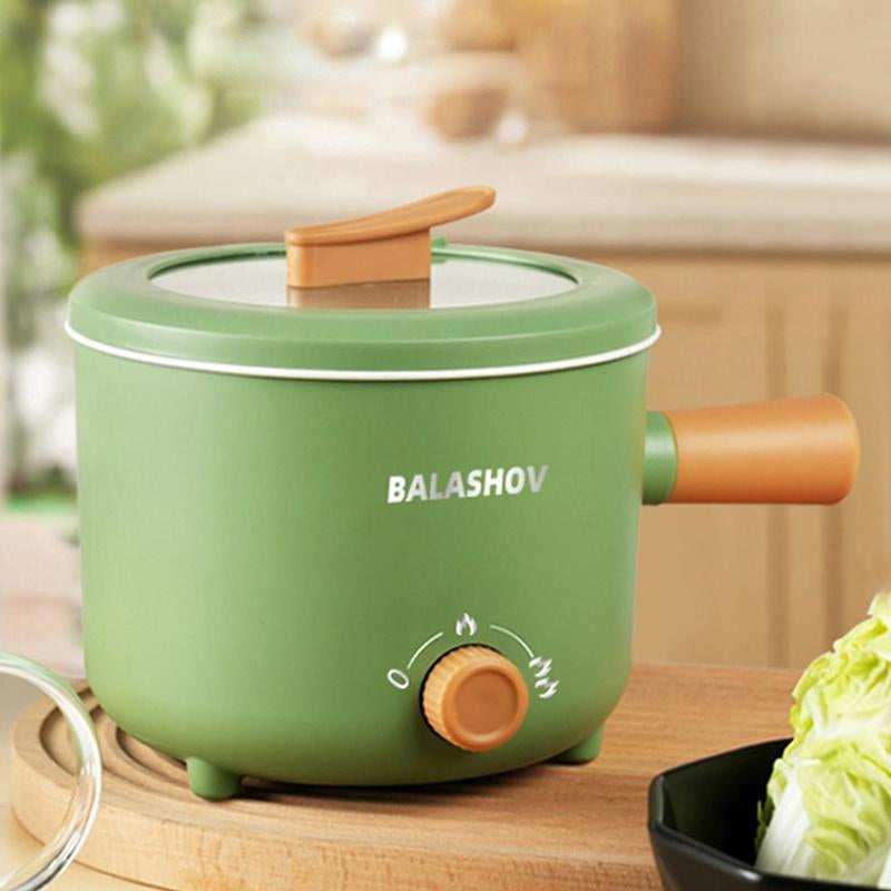 Electric Pot, Portable Non-Stick Pot with Handle, Kitchen Accessories Suitable for Cooking Italian Pasta, Noodles, Beef, Rice, Kitchen Cooking Supplies, Summer for Gift, Multifunctional Cooker, Kitchen Appliances, Multifunctional Hot Pot