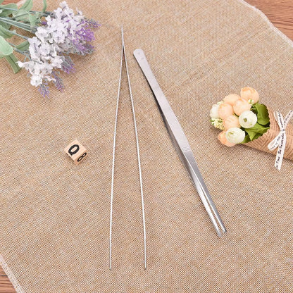Stainless Steel Gourmet Food Tweezers