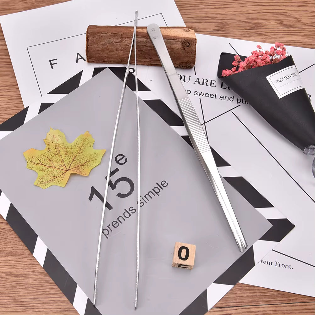 Stainless Steel Gourmet Food Tweezers