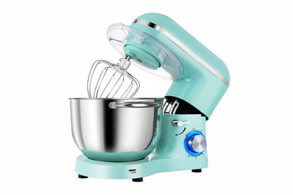 Aucma 6.5QT Stand Mixer with Upgraded Motor | 6-Speed Tilt-Head Electric Food Mixer with Stainless Steel Bowl Dough Hook Whisk & Beater for Baking & Mixing Kitchen Appliances