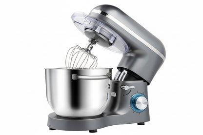 Aucma 6.5QT Stand Mixer with Upgraded Motor | 6-Speed Tilt-Head Electric Food Mixer with Stainless Steel Bowl Dough Hook Whisk & Beater for Baking & Mixing Kitchen Appliances