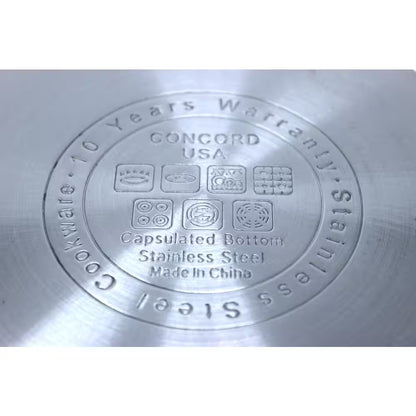 Premium 7-Piece Stainless Steel Cookware Starter Set