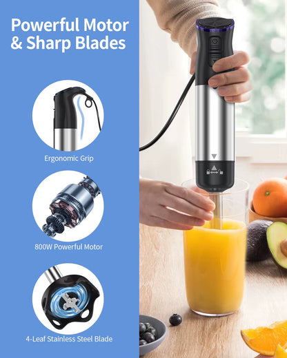 5 in 1 Electric Immersion Handheld Blender