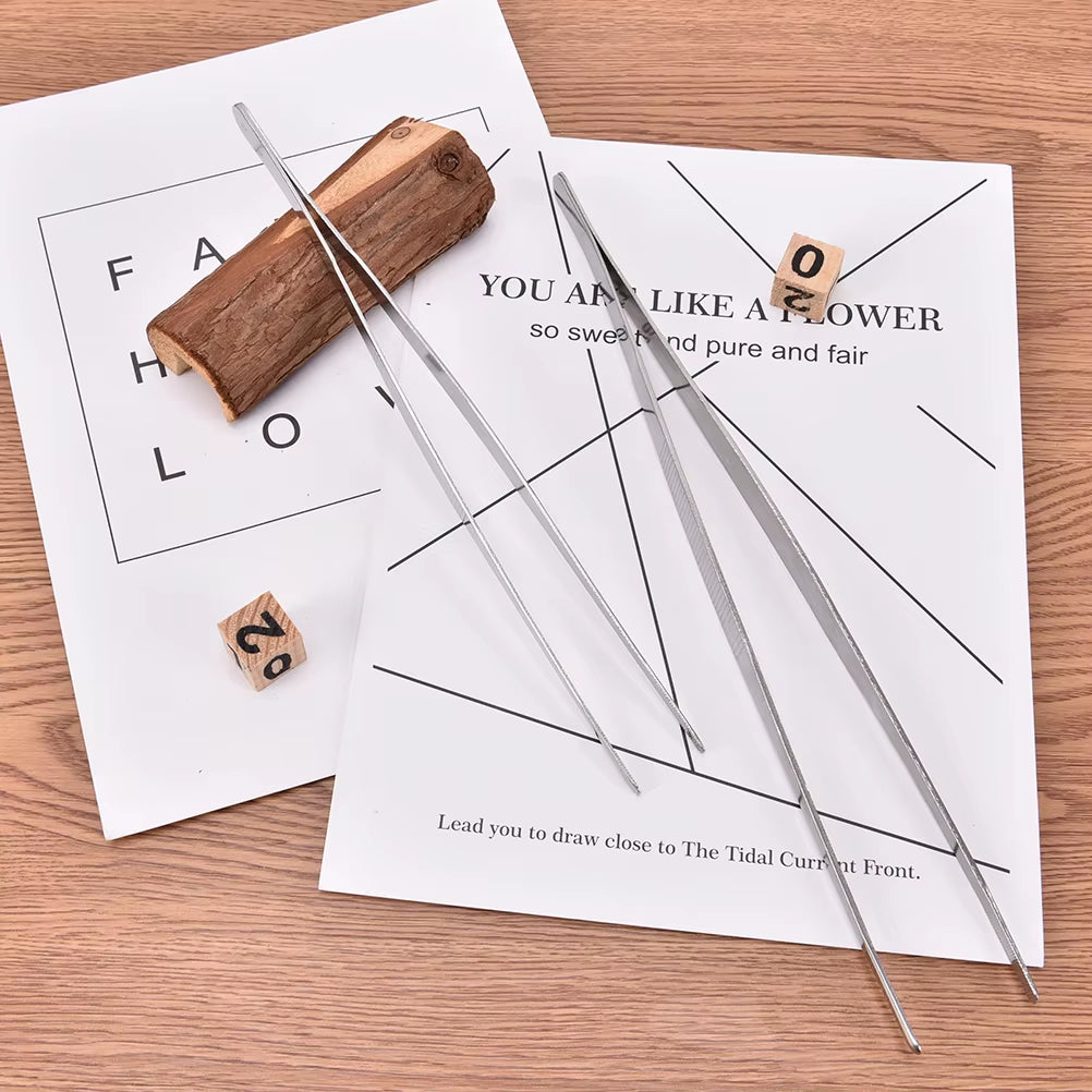 Stainless Steel Gourmet Food Tweezers