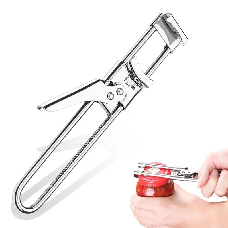 Stainless Steel Adjustable Jar Opener