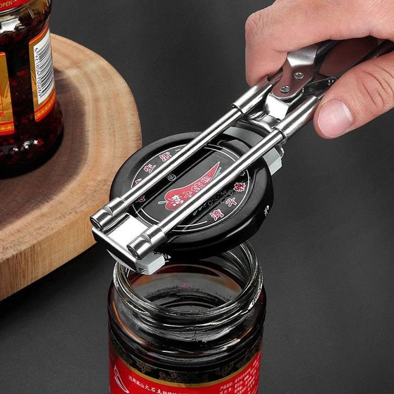Stainless Steel Adjustable Jar Opener