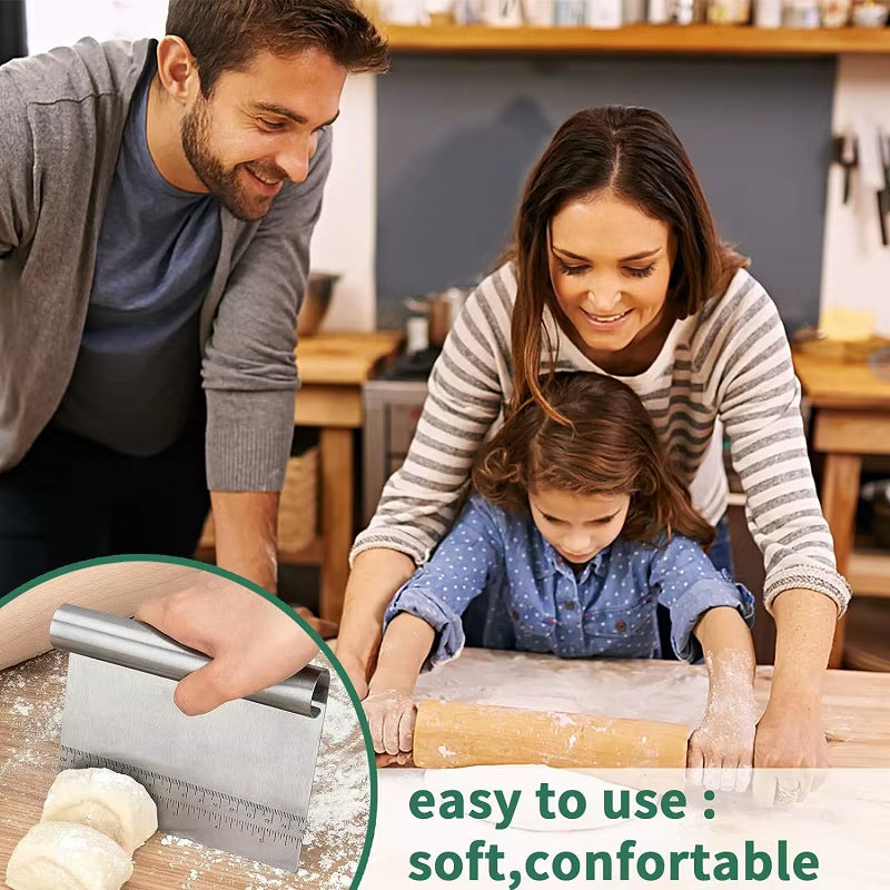 Stainless Steel Bench Scraper