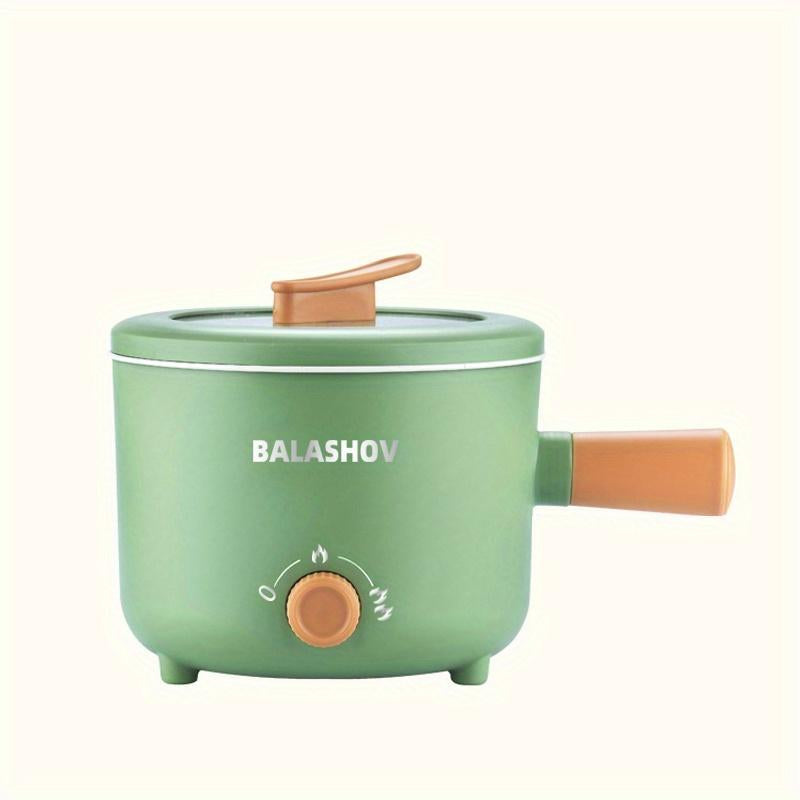 Electric Pot, Portable Non-Stick Pot with Handle, Kitchen Accessories Suitable for Cooking Italian Pasta, Noodles, Beef, Rice, Kitchen Cooking Supplies, Summer for Gift, Multifunctional Cooker, Kitchen Appliances, Multifunctional Hot Pot