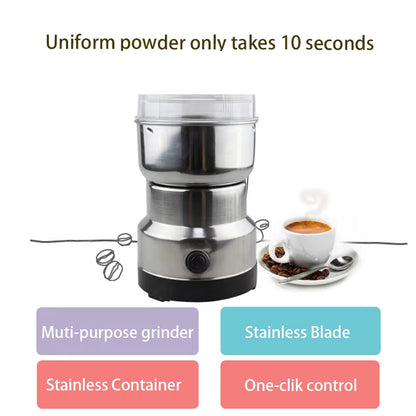 Stainless Steel Electric Coffee/Spice Grinder